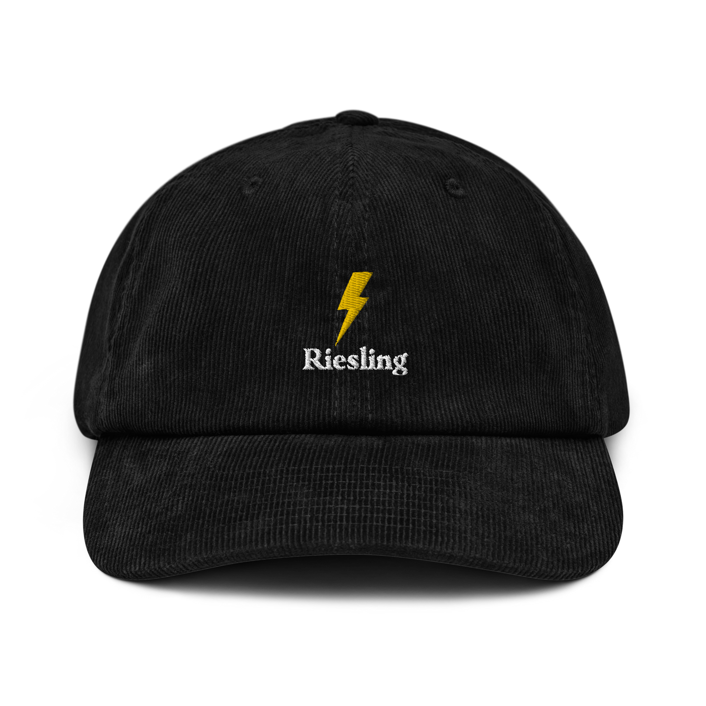 Riesling black corduroy cap