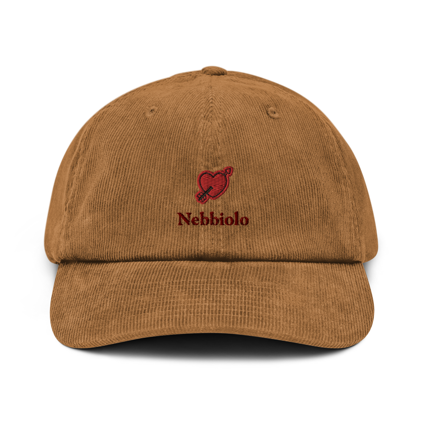 Nebbiolo brown corduroy cap