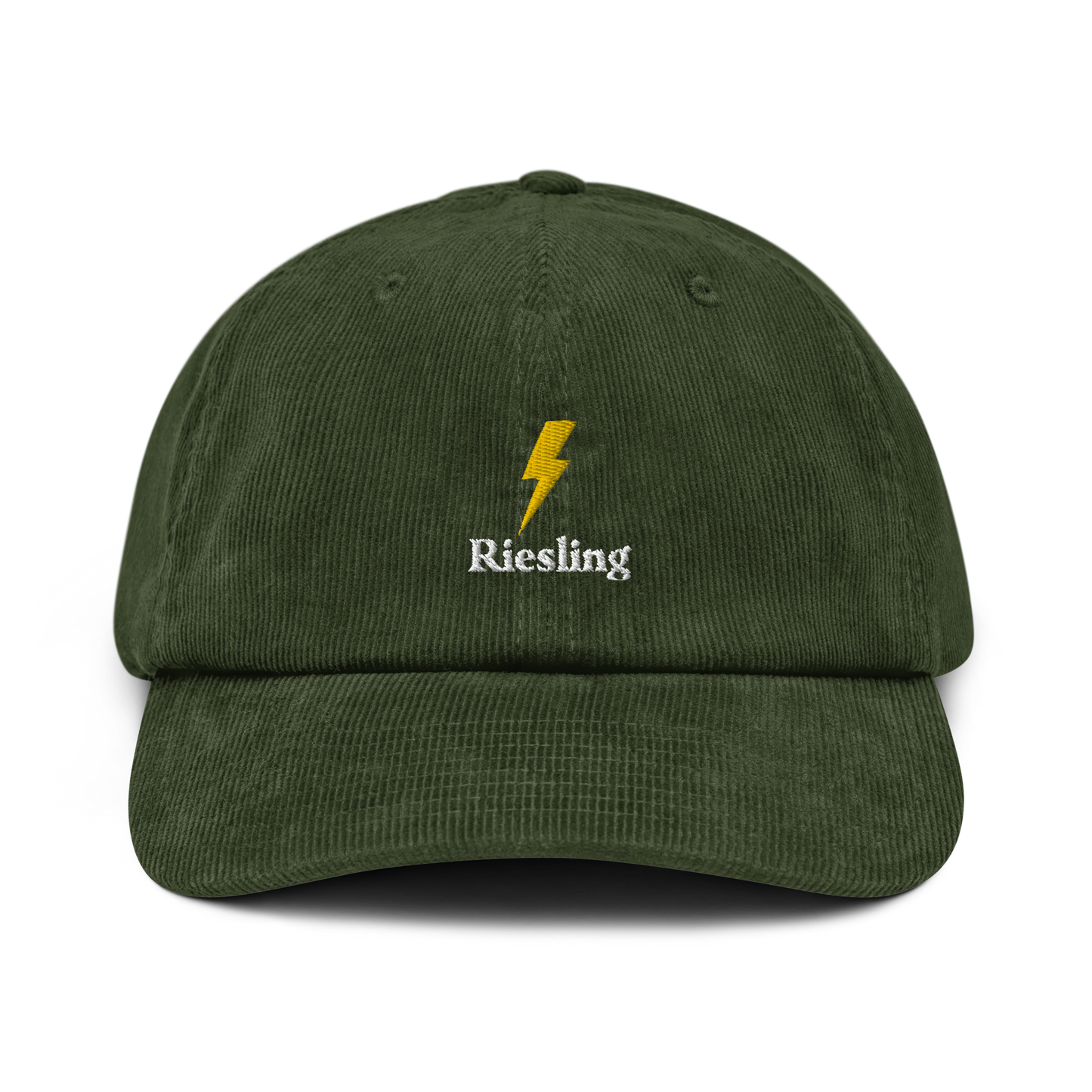 Riesling green corduroy cap