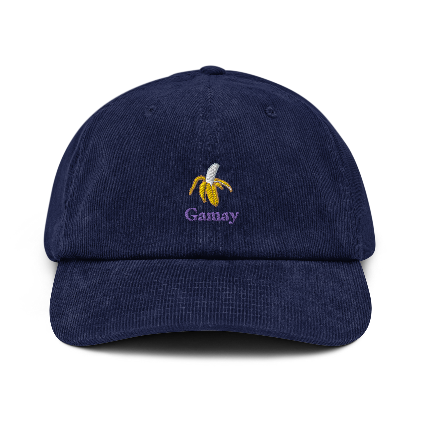 Gamay navy corduroy cap