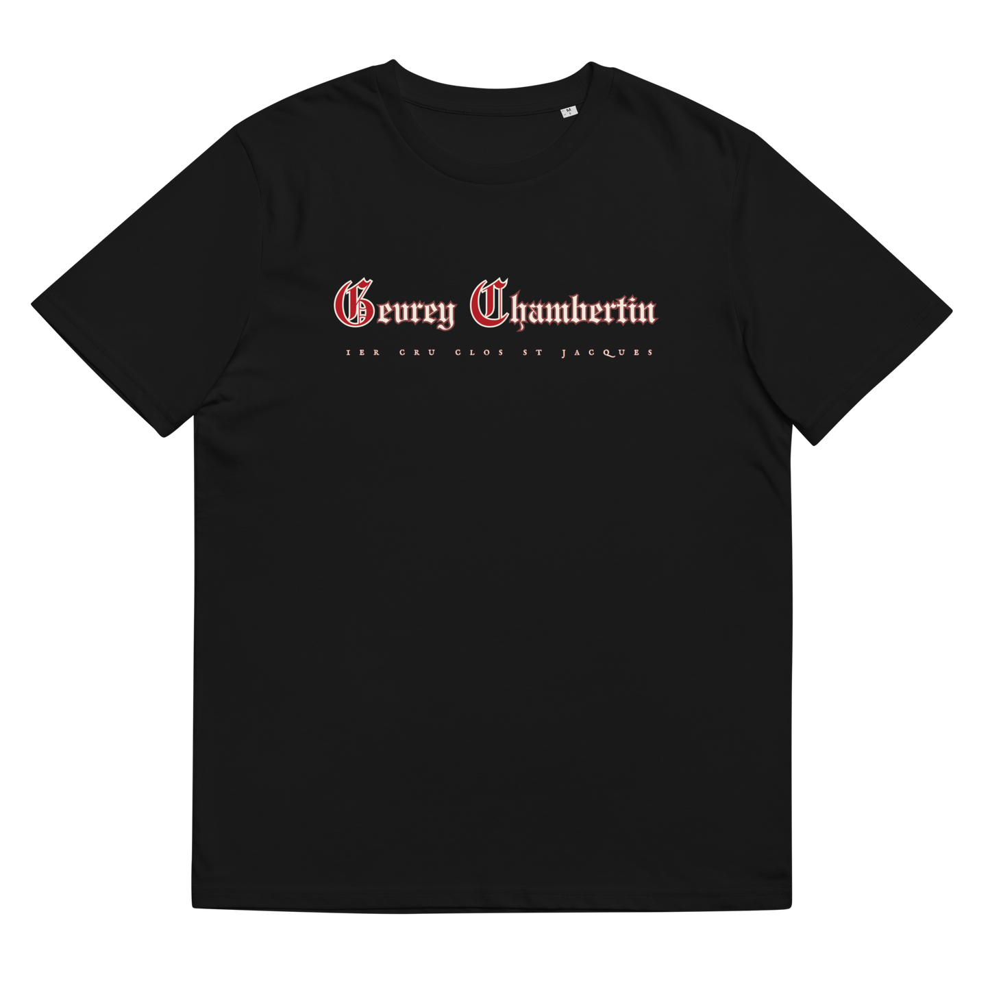 Gevrey Chambertin black t-shirt
