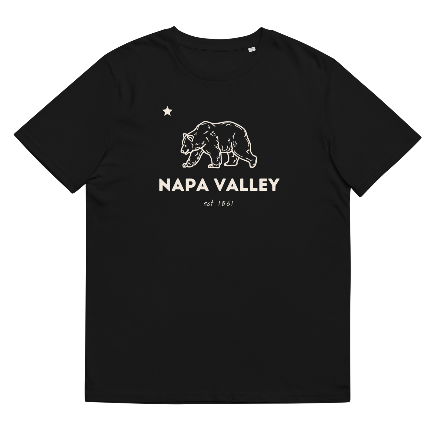 Napa Valley black t-shirt