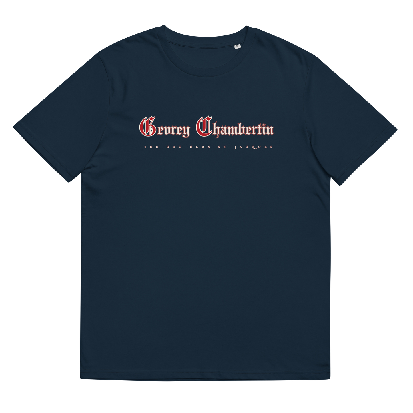 Gevrey Chambertin navy t-shirt