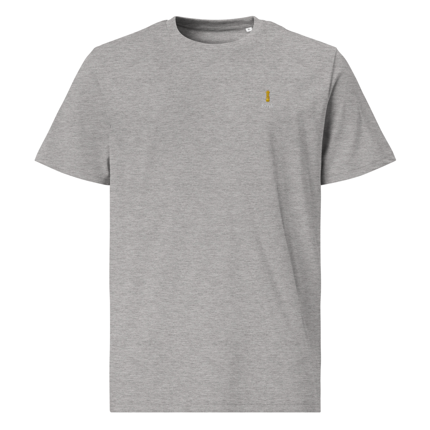 Syrah grey embroidered t-shirt