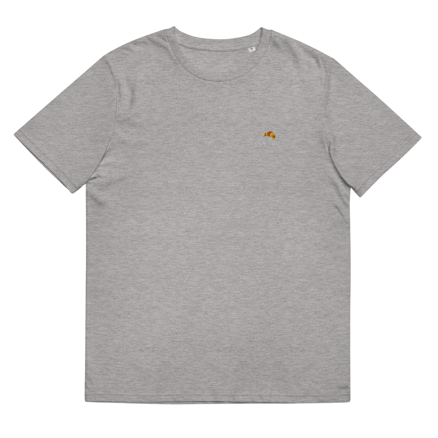 Chardonnay grey embroidered t-shirt
