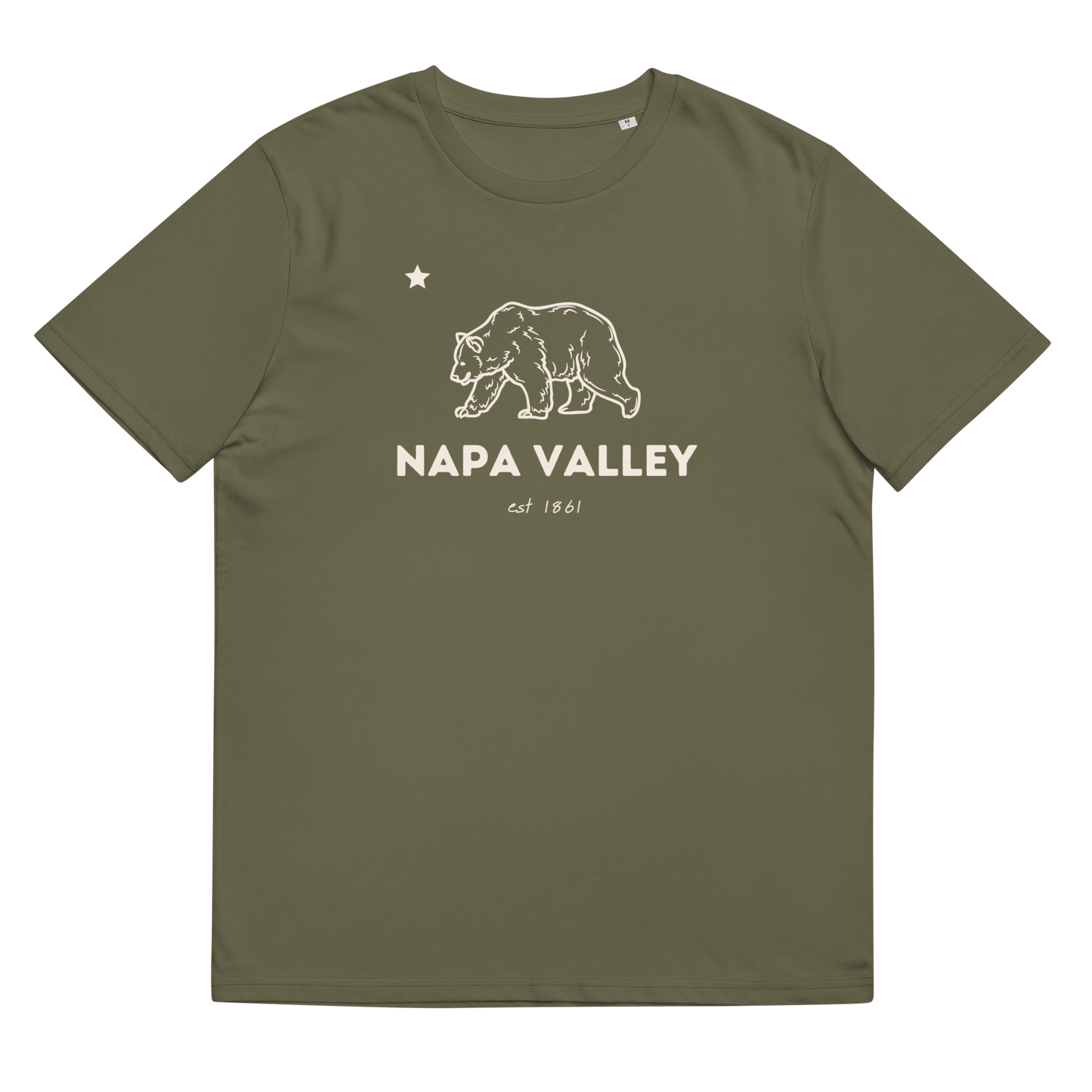 Napa Valley khaki t-shirt
