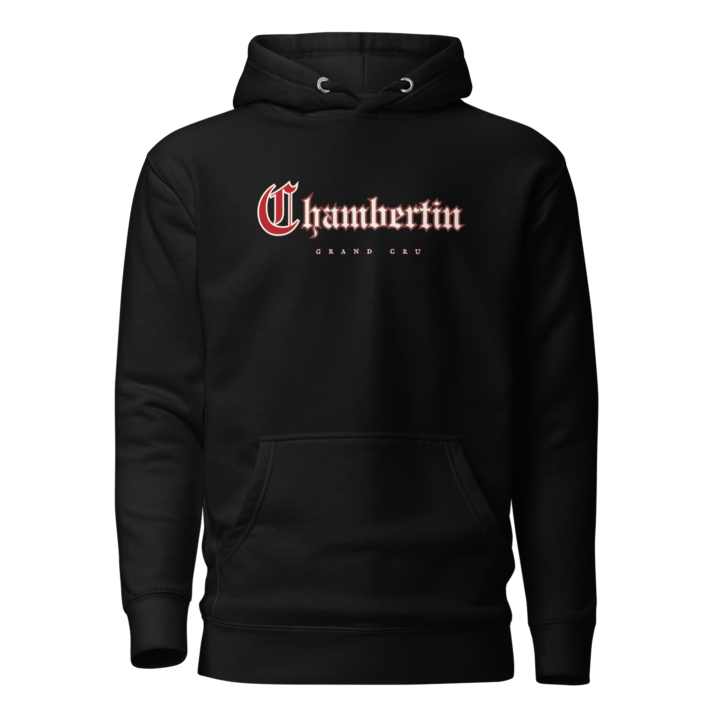 Chambertin black hoodie