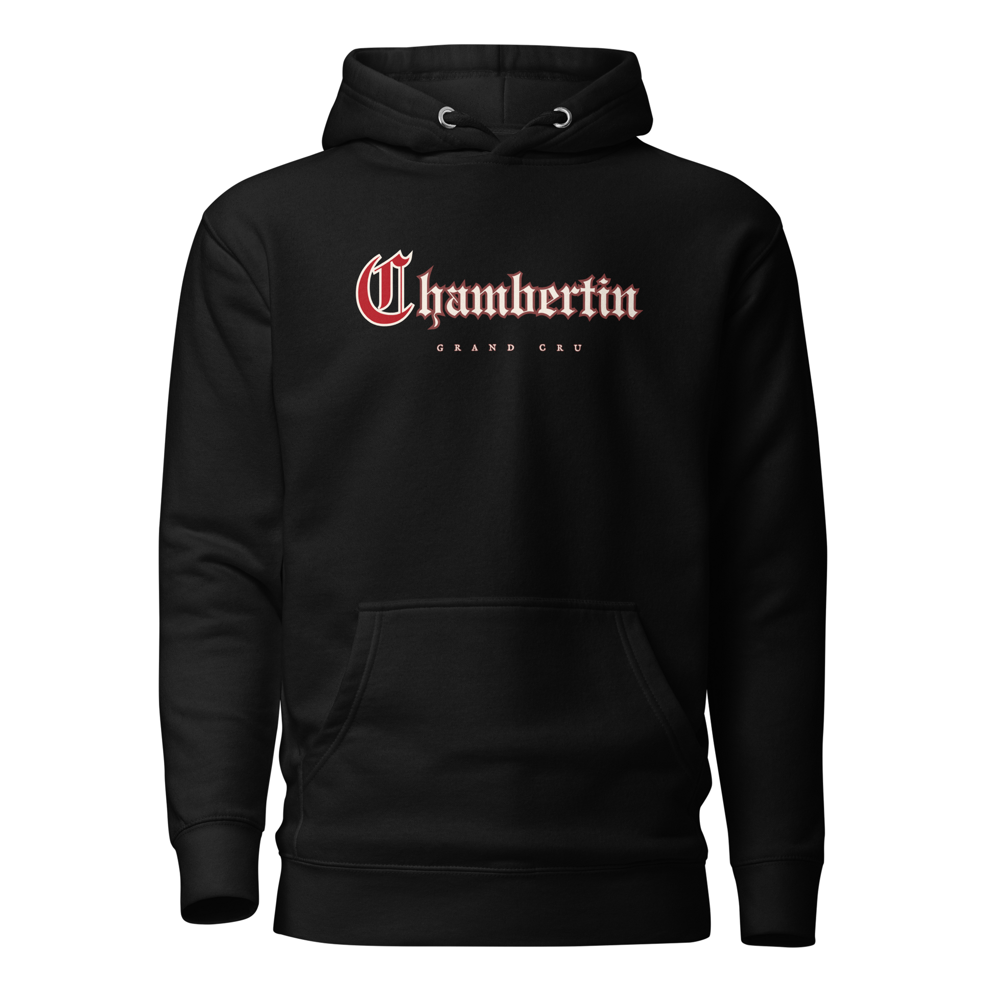 Chambertin black hoodie