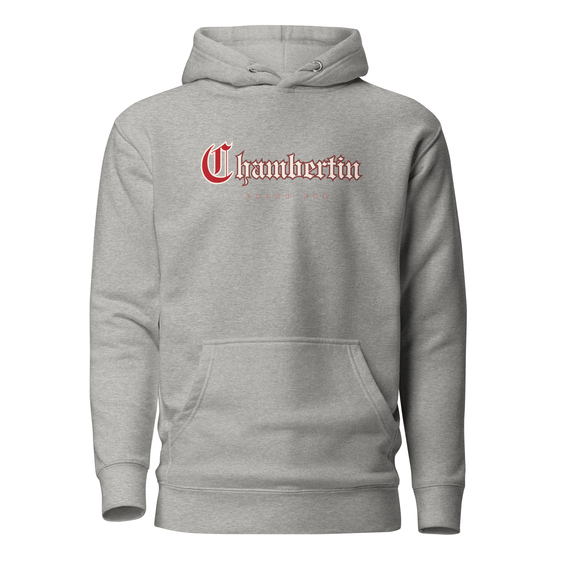 Chambertin grey hoodie