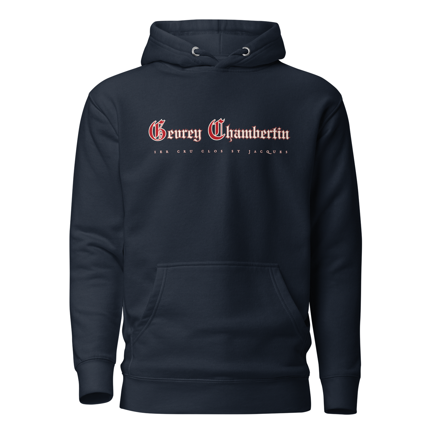 Gevrey Chambertin navy hoodie