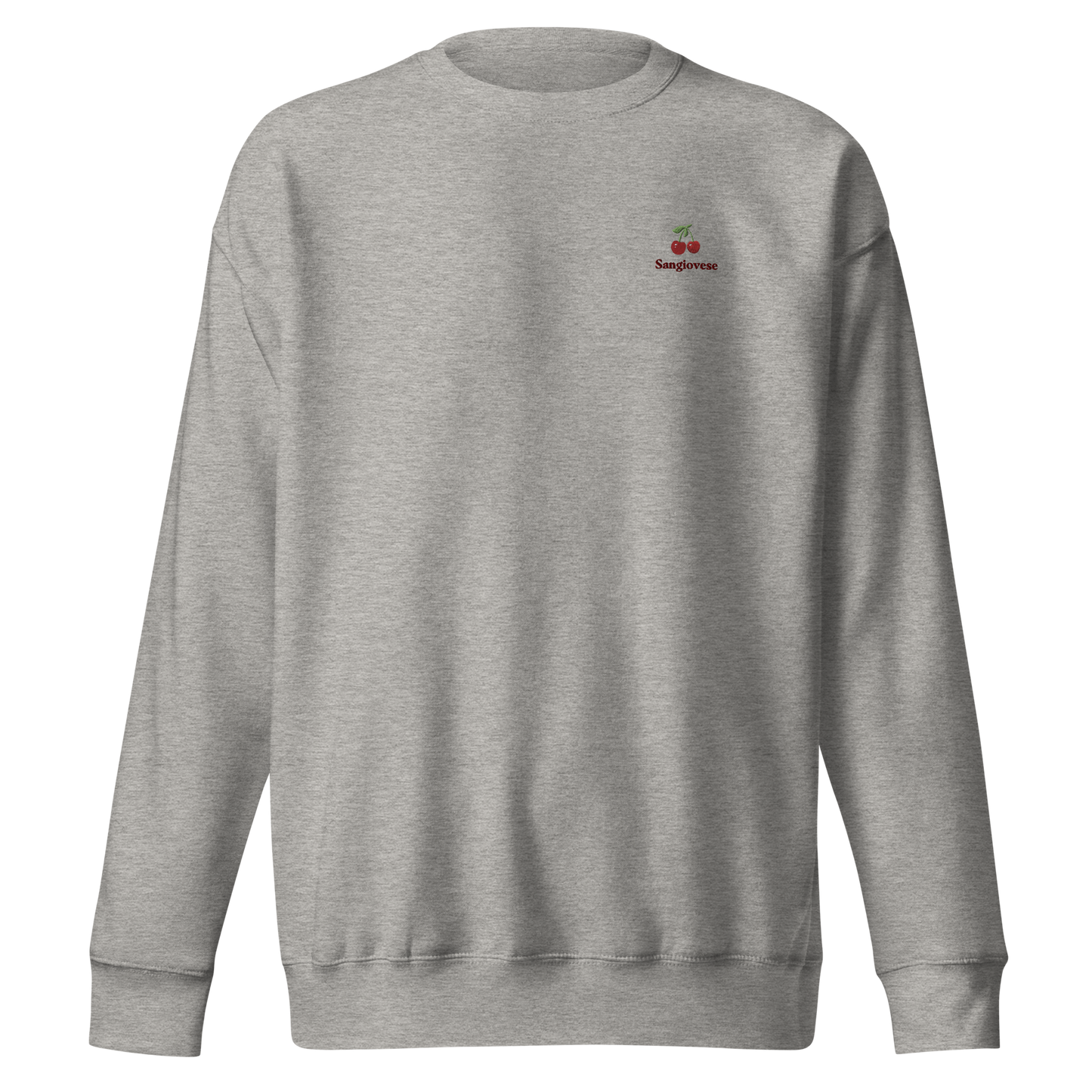 Sangiovese embroidered sweatshirt