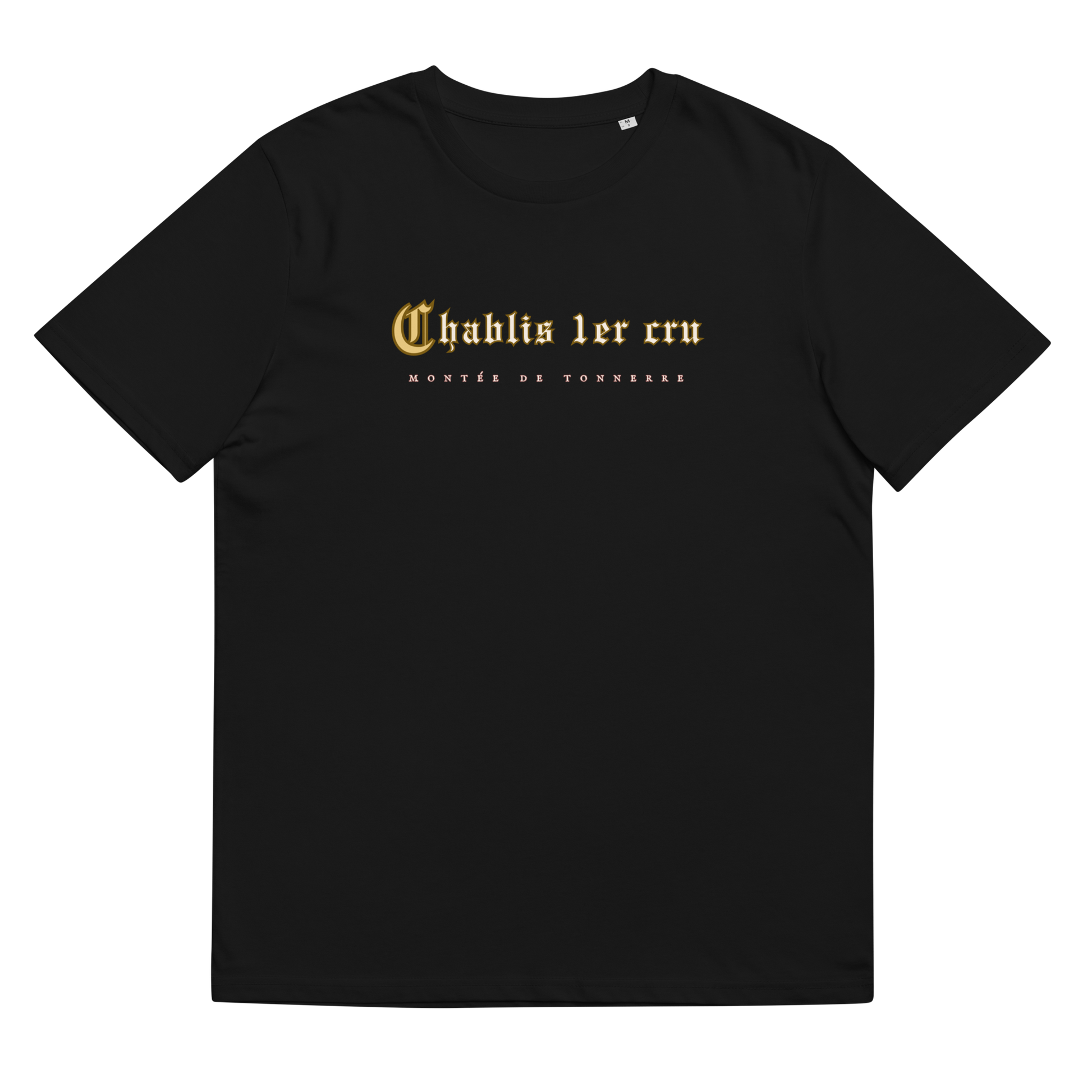 Chablis 1er cru black t-shirt