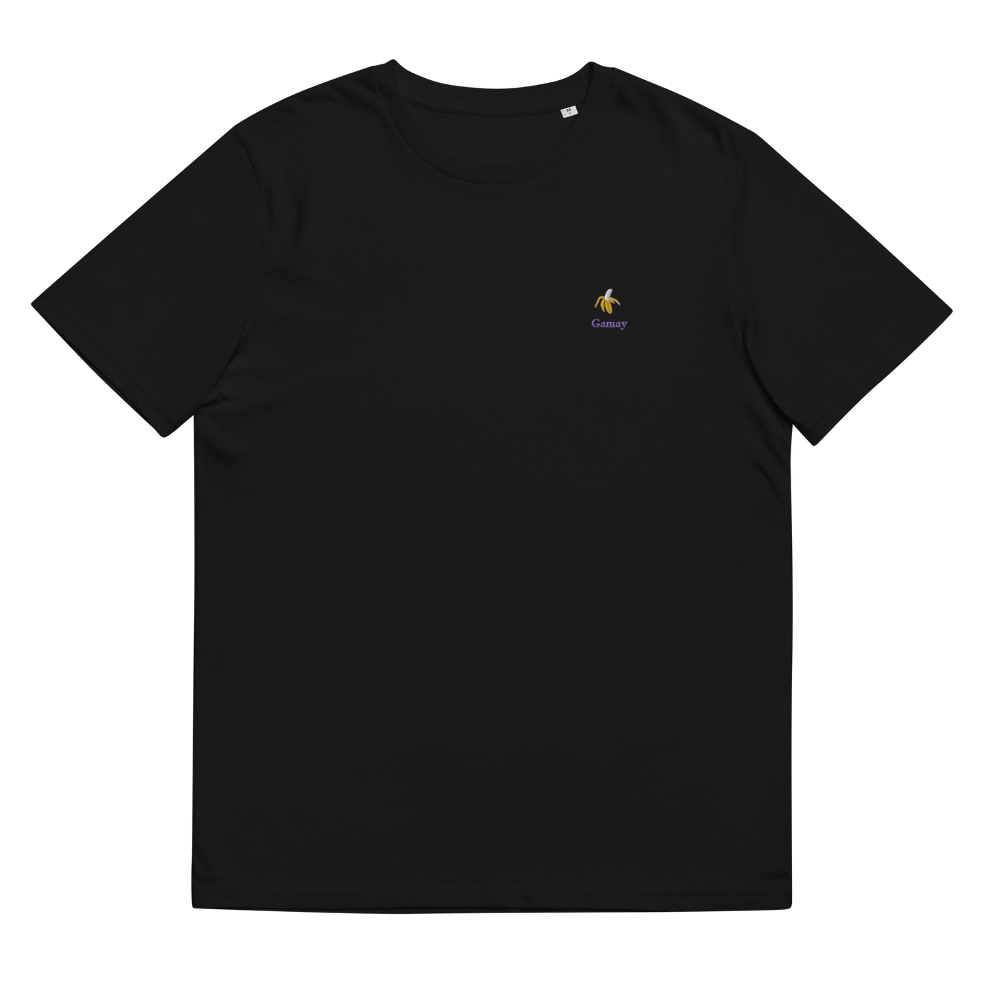 Gamay black embroidered t-shirt