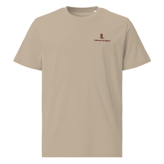 Cabernet Sauvignon embroidered desert dust t-shirt