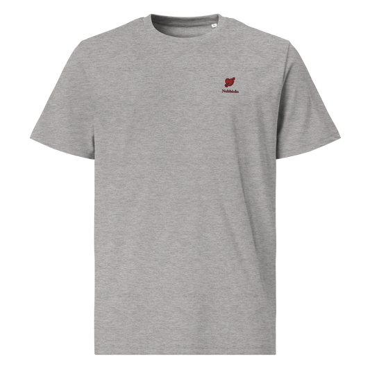 Nebbiolo embroidered grey t-shirt