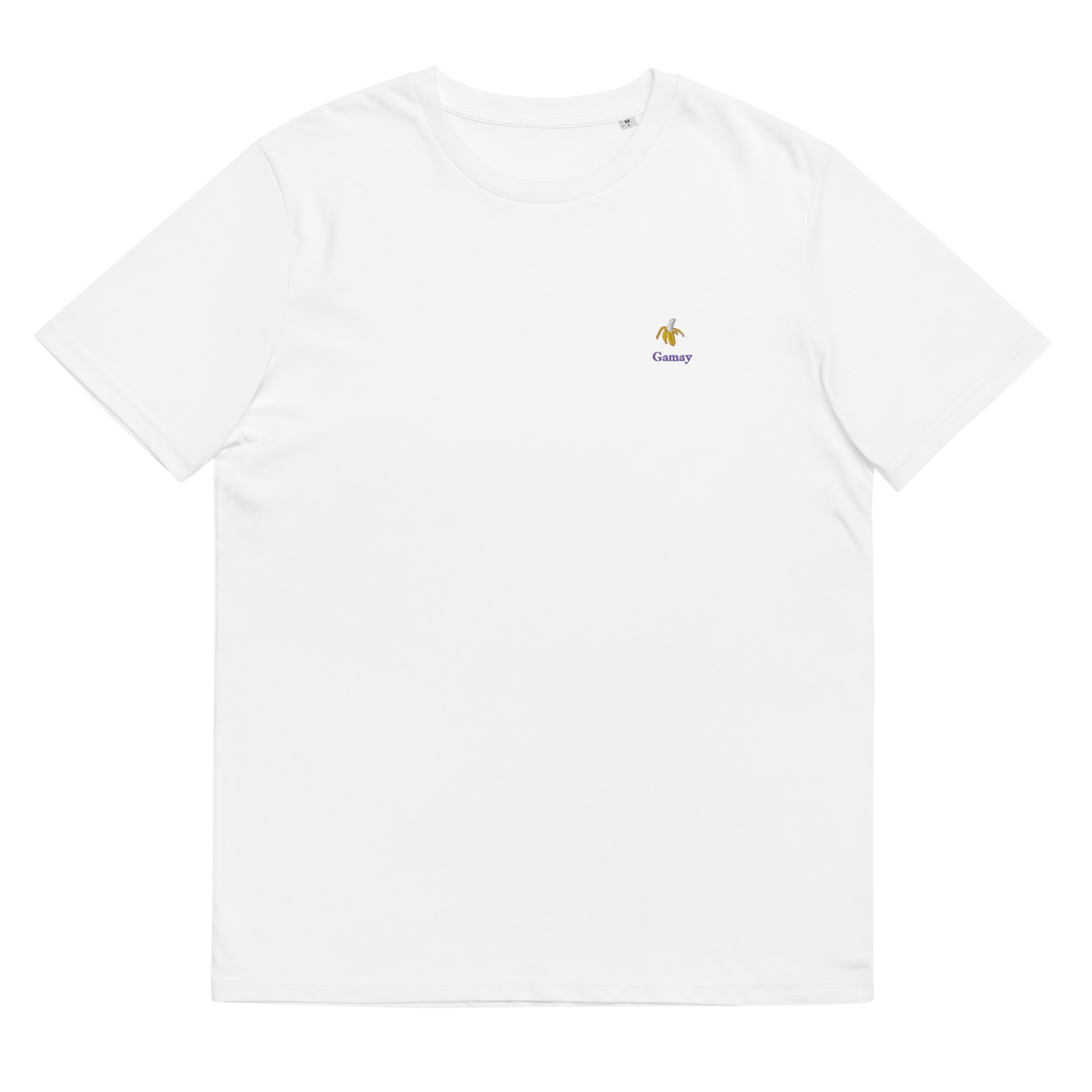 Gamay white embroidered t-shirt