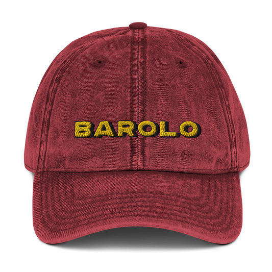 Barolo vintage cap